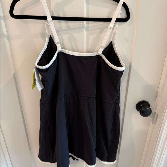 Black and White Women's Athletic Dress - Picture 3 of 3